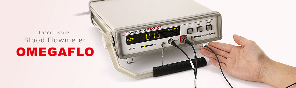 Fiber Optic Laser Blood Flowmeter OMEGAFLO